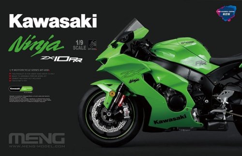 Przejdź do produktu Meng Model MT008S - 1:9 Kawasaki Ninja ZX-10RR Pre-Colored Edition