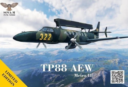 Przejdź do produktu Sova 72088 - 1:72 TP88 AEW Metro III