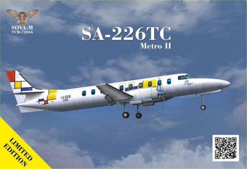 Przejdź do produktu Sova 72066 - 1:72 SA-226TC Metro II