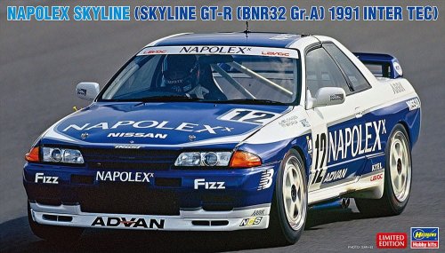 Przejdź do produktu Hasegawa 20780 - 1:24 Napolex Skyline GT-R BNR32 Gr.A 1991 Inter Tec
