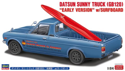 Przejdź do produktu Hasegawa 20778 - 1:24 Datsun Sunny Truck GB120 Early Version w/ Surfboard
