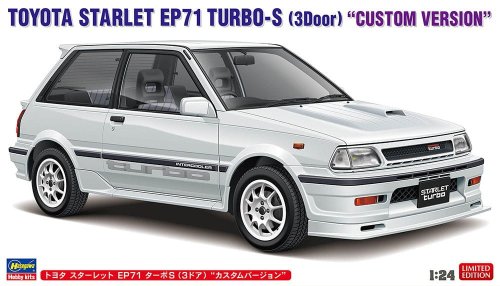 Przejdź do produktu Hasegawa 20777 - 1:24 Toyota Starlet EP71 Turbo-S 3 Door Custom Version