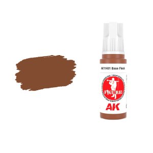 AK Interactive 11401 - Farba akrylowa Base Flesh 17ml