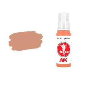 AK Interactive 11402 - Farba akrylowa Light Flesh 17ml