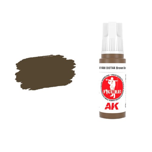 Przejdź do produktu AK Interactive 11408 - Farba akrylowa DOT44 Brown Base 17ml