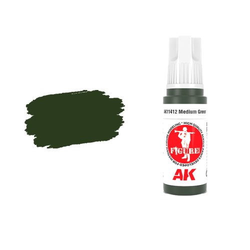 Przejdź do produktu AK Interactive 11412 - Farba akrylowa Medium Green 17ml