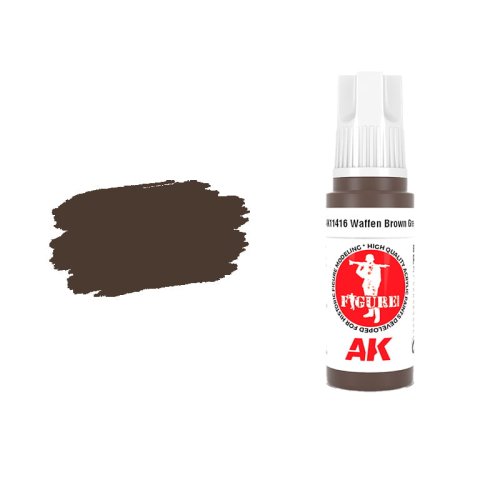 Przejdź do produktu AK Interactive 11416 - Farba akrylowa Waffen Brown Grey 17ml