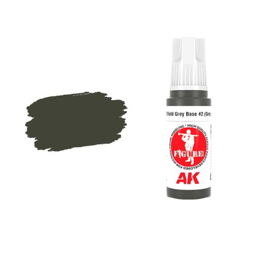 Przejdź do produktu AK Interactive 11423 - Farba akrylowa Field Grey Base #2 Grey Uniform 17ml