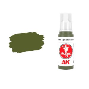 AK Interactive 11428 - Farba akrylowa Light Green Uniform 17ml