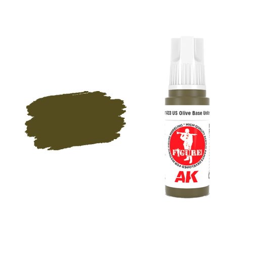 Przejdź do produktu AK Interactive 11433 - Farba akrylowa US Olive Base Uniform 17ml