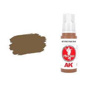 AK Interactive 11435 - Farba akrylowa Field Drab 17ml