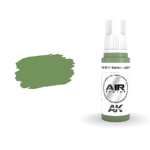 Przejdź do produktu AK Interactive 11802 - Farba akrylowa WWI German Light Green 17ml