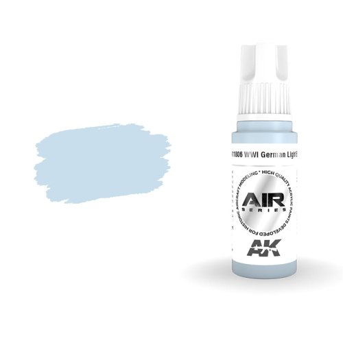 Przejdź do produktu AK Interactive 11806 - Farba akrylowa WWI German Light Blue 17ml