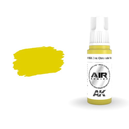 Przejdź do produktu AK Interactive 11858 - Farba akrylowa Zinc Chromate Yellow 17ml