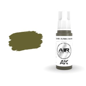 AK Interactive 11897 - Farba akrylowa IJN M3 Nakajima Interior Green 17ml