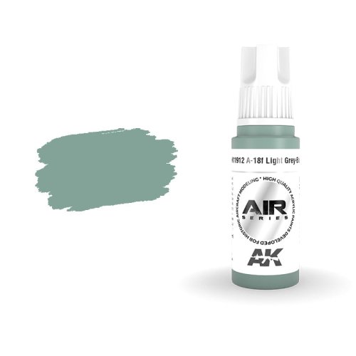 Przejdź do produktu AK Interactive 11912 - Farba akrylowa A-18f Light Grey-Blue 17ml