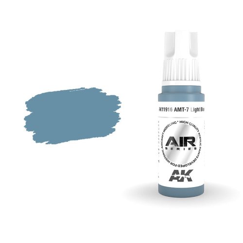 Przejdź do produktu AK Interactive 11916 - Farba akrylowa AMT-7 Light Blue 17ml