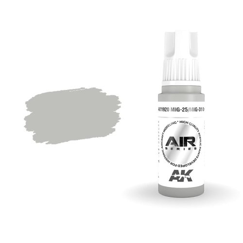 Przejdź do produktu AK Interactive 11920 - Farba akrylowa MiG-25/MiG-31 Grey 17ml