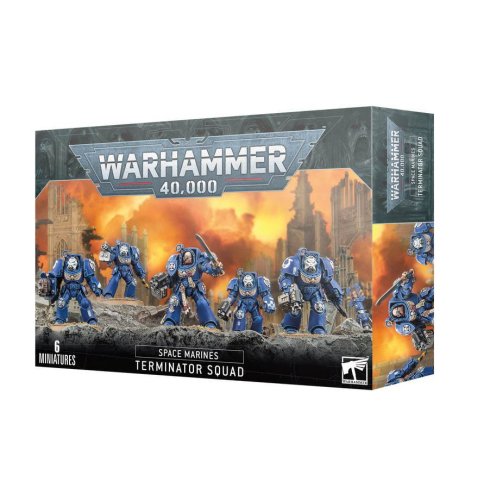 Przejdź do produktu GW 48-90 Warhammer 40k - Space Marines: Terminator Squad