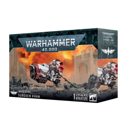 Przejdź do produktu GW 55-71 Warhammer 40k - White Scars: Suboden Khan
