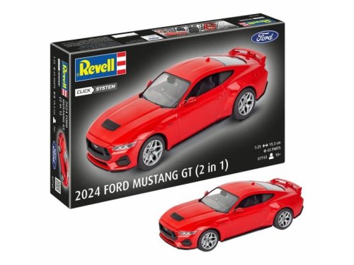 Przejdź do produktu Revell 07743 - 1:25 2024 Ford Mustang GT Click-System