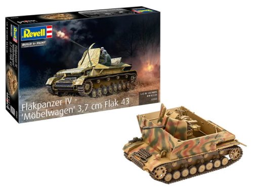 Przejdź do produktu Revell 03363 - 1:72 Flakpanzer IV Möbelwagen 3,7 cm Flak 43
