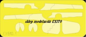EDUARD EX510 - 1:48 Bf 109G camo scheme - Erla