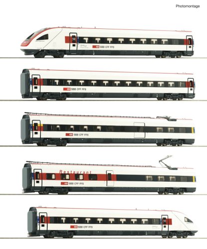 Przejdź do produktu Przedsprzedaż Roco 7700036 H0 - Elektryczny zespół trakcyjny ICN, SBB, ep.VI