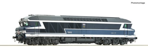Przejdź do produktu Przedsprzedaż Roco 7310097 H0 - Lokomotywa spalinowa CC 72052, SNCF, ep.IV, DCC z dźwiękiem