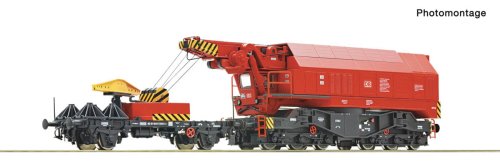 Przejdź do produktu Przedsprzedaż Roco 7310070 H0 - Dżwig kolejowy EDK 750, DB AG, ep.VI, DCC z dźwiękiem