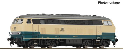 Przejdź do produktu Przedsprzedaż Roco 7310068 H0 - Lokomotywa spalinowa 217 003, DB, ep.IV, DCC z dźwiękiem