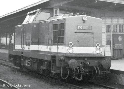 Przejdź do produktu Przedsprzedaż Roco 7300107 H0 - Lokomotywa spalinowa BR 110, DR, ep.IV