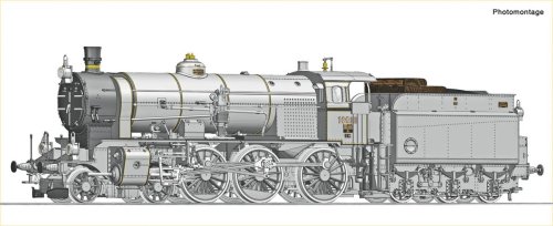Przejdź do produktu Przedsprzedaż Roco 7110047 H0 - Lokomotywa parowa Rh 109, Südbahn, ep.II, DCC z dźwiękiem