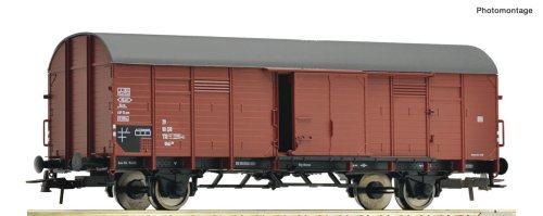 Przejdź do produktu Przedsprzedaż Roco 6600287 H0 - Wagon towarowy kryty typu Gbkl 236, DB, ep.IV