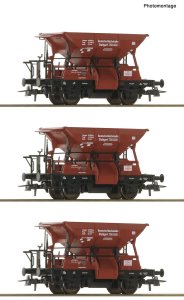 Przedsprzedaż Roco 6600265 H0 - Zestaw 3 wagonów towarowych typu Talbot, DRG, ep.II
