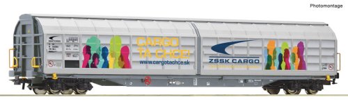 Przejdź do produktu Przedsprzedaż Roco 6600225 H0 - Wagon towarowy typu Habbillns, ZSSK Cargo, ep.VI