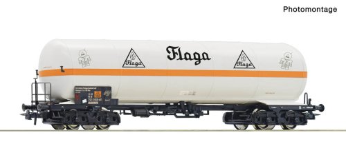 Przejdź do produktu Przedsprzedaż Roco 6600176 H0 - Wagon cysterna do przewozu gazu, Flaga, DB, ep.IV