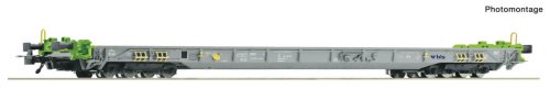 Przejdź do produktu Przedsprzedaż Roco 6600172 H0 - Wagon platforma niskopodłogowa typu Xaadkms, BLS, ep.VI