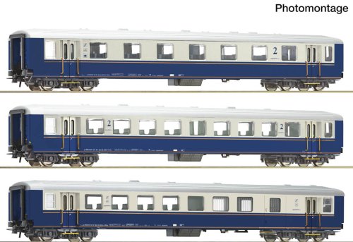 Przejdź do produktu Przedsprzedaż Roco 6200244 H0 - Zestaw 3 wagonów osobowych Regiobahn, ep.VI