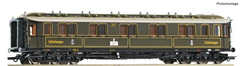 Przejdź do produktu Przedsprzedaż Roco 6200240 H0 - Wagon sypialny typu WL6ü pr06, K.P.E.V, ep.I