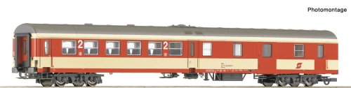 Przejdź do produktu Przedsprzedaż Roco 6200111 H0 - Wagon osobowy typu BDmpz, 2kl. / bagażowy, ÖBB, ep.IV-V