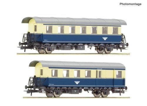 Przejdź do produktu Przedsprzedaż Roco 6200081 H0 - Zestaw 2 wagonów osobowych ÖBB, ep.III