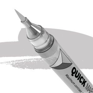 AK Interactive AKMQ019 - Marker do figurek Quick Marker White Shadow