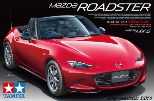 Przejdź do produktu TAMIYA 24342 - 1:24 Mazda Roadster MX-5