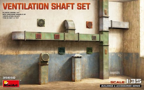 Przejdź do produktu Miniart 35650 - 1:35 Ventilation Shaft Set