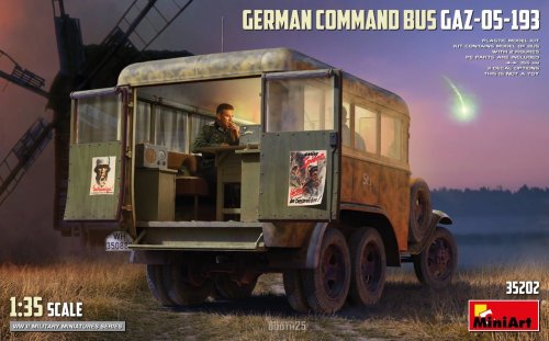 Przejdź do produktu Miniart 35202 - 1:35 German Command Bus GAZ-05-193