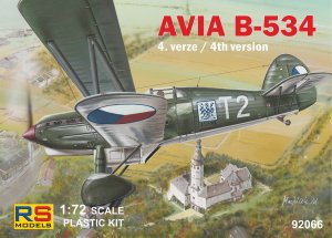Rs Models 92064 - 1:72 Avia B.534 4th version
