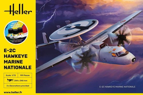 Przejdź do produktu Heller 58302 - 1:72 E-2C Hawkeye Marine Nationale model z farbami
