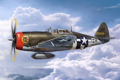 Przejdź do produktu Przedsprzedaż - Trumpeter 02427 - 1:24 P-47D Thunderbolt Razorback
