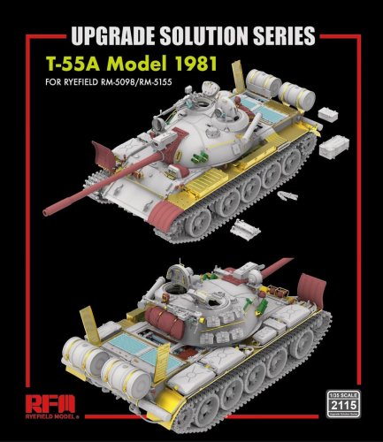 Przejdź do produktu Rye Field Model 2115 - 1:35 T-55A Model 1981 - Upgrade Solution